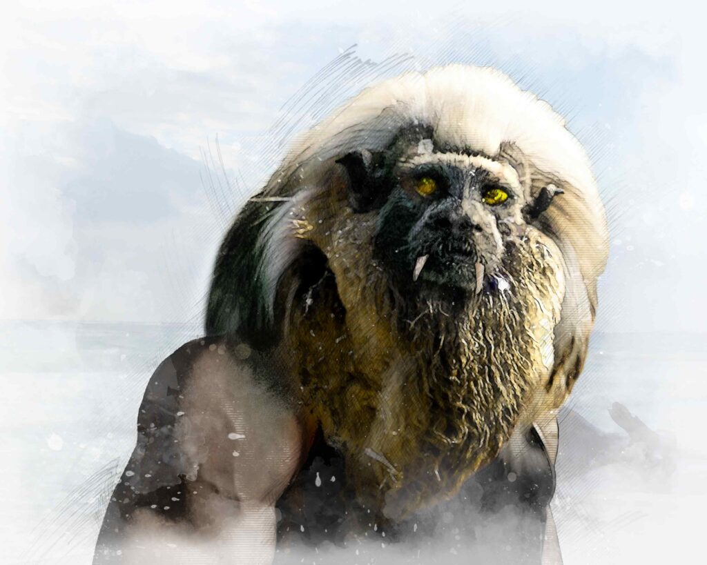 human mutant creature